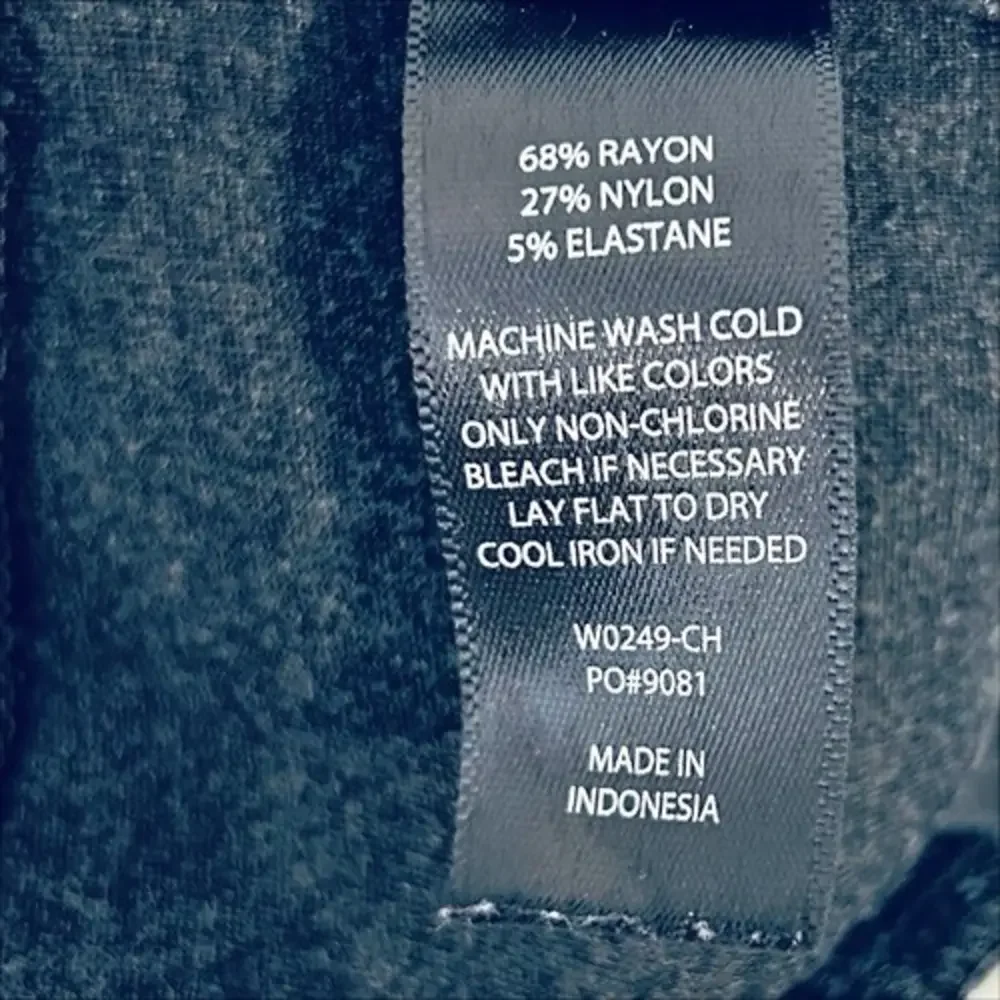 Betabrand Crop Dress Yoga Pants Womens Large Charcoal Gray‎ Stretch Workwear
